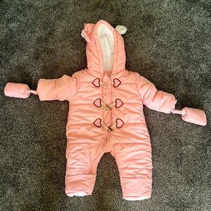 Toddler Girls Snowsuit